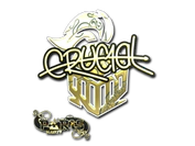 Sticker | CRUC1AL (Gold) | Paris 2023 image