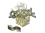 Sticker | CRUC1AL (Gold) | Paris 2023 image