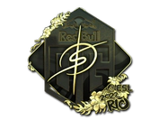 Sticker | degster (Gold) | Rio 2022 image