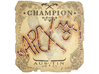Sticker | apEX (Champion) | Austin 2025