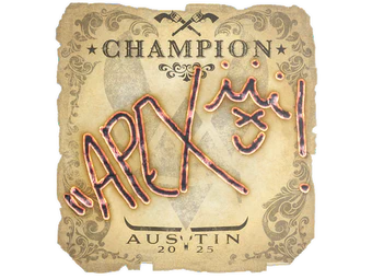 Sticker | apEX (Champion) | Austin 2025 image