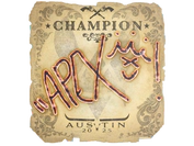 Sticker | apEX (Champion) | Austin 2025 image