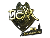 Sticker | nexa (Gold) | Stockholm 2021 image