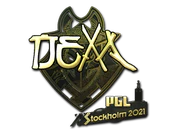 Sticker | nexa (Gold) | Stockholm 2021 image