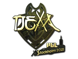Sticker | nexa (Gold) | Stockholm 2021 image