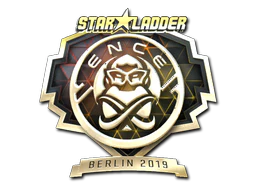 Sticker | ENCE (Gold) | Berlin 2019 image