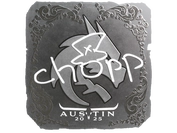 Sticker | chopper (Foil) | Austin 2025 image