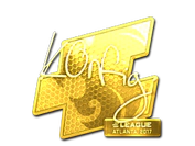 Sticker | k0nfig (Gold) | Atlanta 2017 image