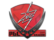 Sticker | Zeus | Krakow 2017 image