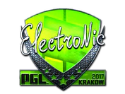 Sticker | electronic (Foil) | Krakow 2017 image