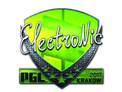 Sticker | electronic (Foil) | Krakow 2017 image