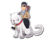 Sticker | T On Cat image