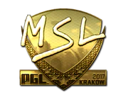 Sticker | MSL (Gold) | Krakow 2017 image