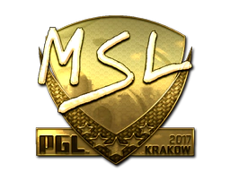 Sticker | MSL (Gold) | Krakow 2017 image