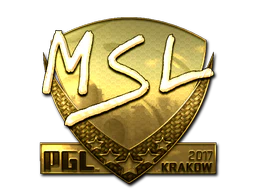 Sticker | MSL (Gold) | Krakow 2017 image