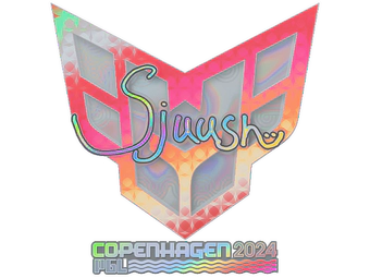 Sticker | sjuush (Holo) | Copenhagen 2024 image