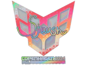 Sticker | sjuush (Holo) | Copenhagen 2024 image