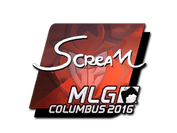 Sticker | ScreaM (Foil) | MLG Columbus 2016 image