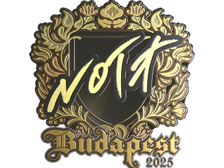 Sticker | nota (Gold) | Budapest 2025