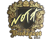 Sticker | nota (Gold) | Budapest 2025 image