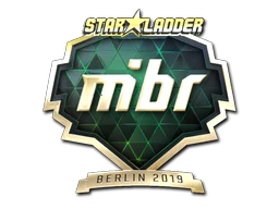 Sticker | MIBR (Gold) | Berlin 2019 image