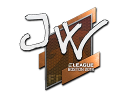 Sticker | JW | Boston 2018 image