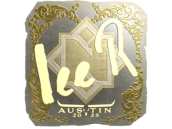 Sticker | 1eeR (Gold) | Austin 2025 image
