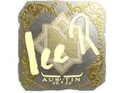 Sticker | 1eeR (Gold) | Austin 2025 image