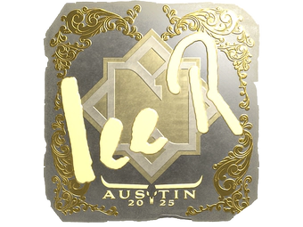 Sticker | 1eeR (Gold) | Austin 2025 image