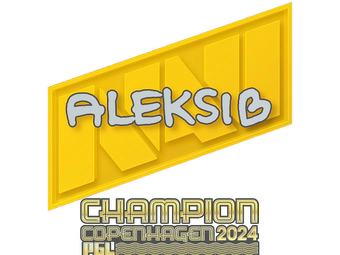 Sticker | Aleksib (Champion) | Copenhagen 2024 image