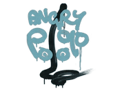 Sealed Graffiti | Recoil P90 (Wire Blue) image