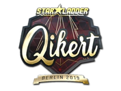 Sticker | qikert (Gold) | Berlin 2019 image