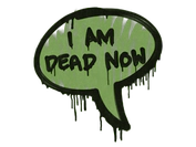 Sealed Graffiti | Dead Now (Battle Green) image