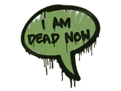 Sealed Graffiti | Dead Now (Battle Green) image