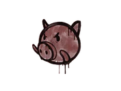 Sealed Graffiti | Piggles (Brick Red) image