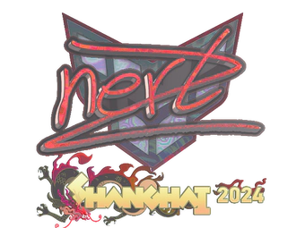 Sticker | NertZ (Holo) | Shanghai 2024 image