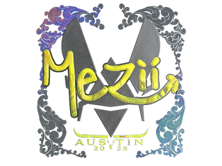 Sticker | mezii (Holo) | Austin 2025