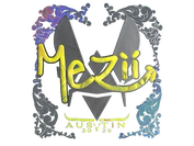 Sticker | mezii (Holo) | Austin 2025 image