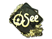 Sticker | oSee (Gold) | Rio 2022 image