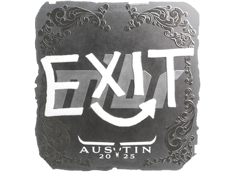 Sticker | exit (Foil) | Austin 2025 image