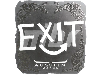 Sticker | exit (Foil) | Austin 2025 image