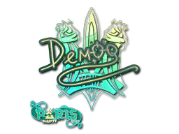 Sticker | DemQQ (Holo) | Paris 2023 image