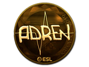 Sticker | AdreN (Gold) | Katowice 2019 image