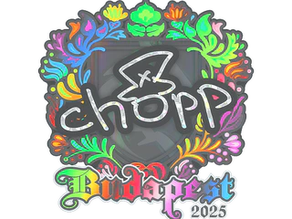 Sticker | chopper (Holo) | Budapest 2025