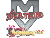 Sticker | xertioN (Glitter) | Shanghai 2024 image