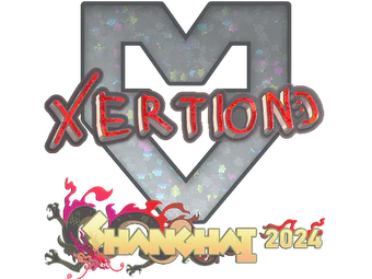 Sticker | xertioN (Glitter) | Shanghai 2024 image