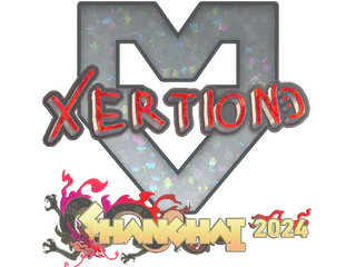 Sticker | xertioN (Glitter) | Shanghai 2024