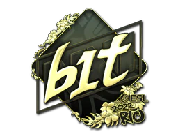 Sticker | b1t (Gold) | Rio 2022 image
