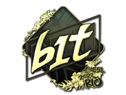 Sticker | b1t (Gold) | Rio 2022 image