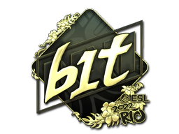 Sticker | b1t (Gold) | Rio 2022 image